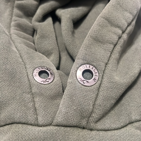 Hollister Green Hoodie, men’s small - Picture 4 of 6